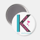 K-Pop en K-Drama speciaal Dual K-ontwerp Magneet (Voorkant / Achterkant)