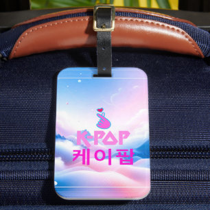 K-Pop Finger Heart: Show uw liefde Bagagelabel
