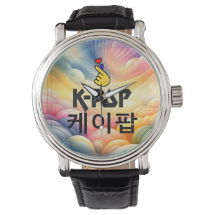 K-Pop Finger Heart: Show uw liefde Horloge