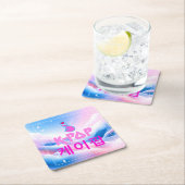 K-Pop Finger Heart: Show uw liefde Kartonnen Onderzetters (Insitu)