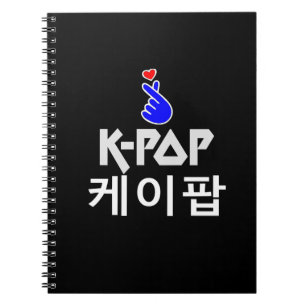 K-Pop Finger Heart: Show uw liefde Notitieboek
