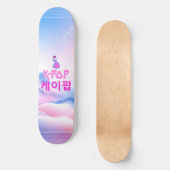 K-Pop Finger Heart: Show uw liefde Persoonlijk Skateboard (Voorkant)
