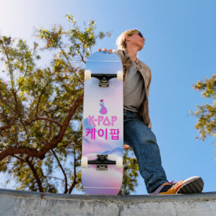 K-Pop Finger Heart: Show uw liefde Persoonlijk Skateboard