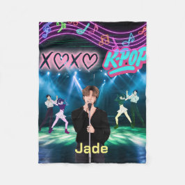 K-Pop Fleece Deken