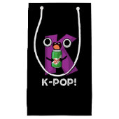 K-Pop Funny Music Soda Pop Pun Dark BG Klein Cadeauzakje (Voorkant)