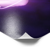 K-Pop Galaxy Heart Foto Afdruk (Hoek)