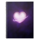 K-Pop Galaxy Heart Notitieboek (Voorkant)