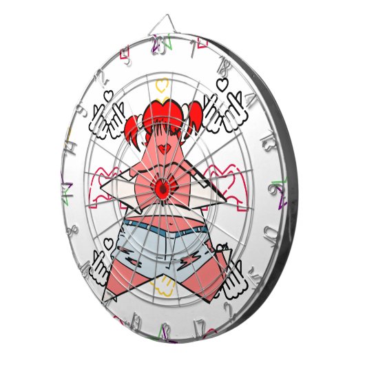  K-Pop Games & Puzzles Dartbord (Voorkant Rechts)