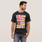 K-Pop Gaming Ramen Fans T-shirt (Voorkant volledig)