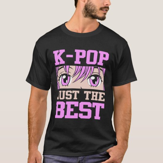 K Pop Gewoon de beste I K Pop T-shirt (Voorkant)