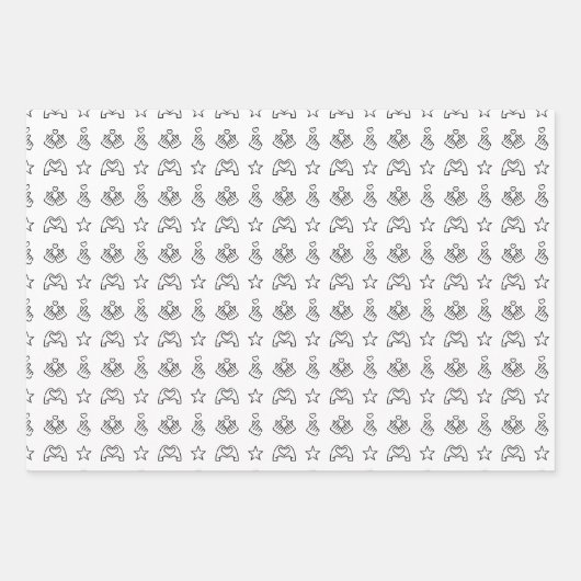  K-Pop Holiday Collection Inpakpapier Vel (Voorkant)