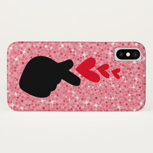 K-Pop | Idol Finger Heart ❤ Love Symbol Phone Case (Achterkant (horizontaal))