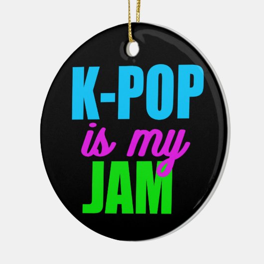 K-Pop is Mijn jam Keramisch Ornament (Links)