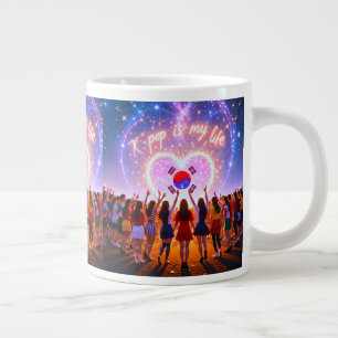 K-pop Is Mijn Leven Geëtst Over De Melkweg Grote Koffiekop