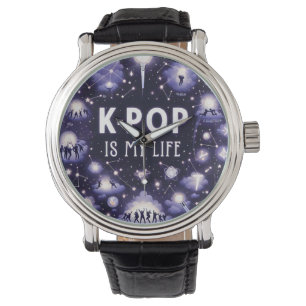 K-pop is mijn leven zwevend tussen de sterren horloge