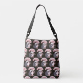 K-pop K-drama fandom aangepaste leuke hangul venti Crossbody Tas (Achterkant)