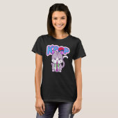 K Pop Kat T-shirt (Voorkant volledig)