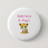 K-Pop knop Ronde Button 5,7 Cm (Voorkant)