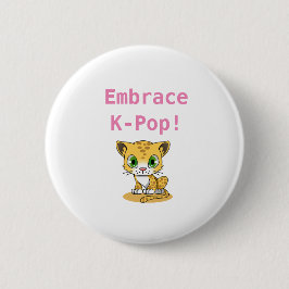 K-Pop knop Ronde Button 5,7 Cm