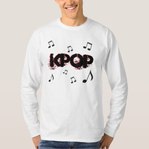 K-Pop Koreaanse muziek iconen Wave T-shirt
