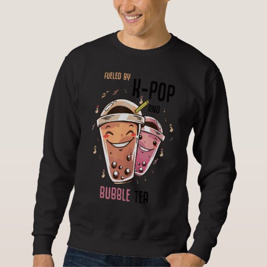 K Pop Kpop Bubble Tea 1 Trui (Voorkant)
