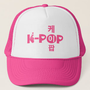 K-Pop Kpop in Koreaans pop-symbool Trucker Pet