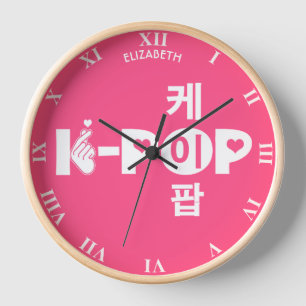 K-Pop Kpop in Koreaanse hand en Hart Kpop-symbool