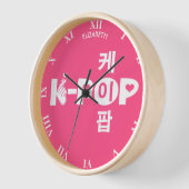 K-Pop Kpop in Koreaanse hand en Hart Kpop-symbool (Hoek)