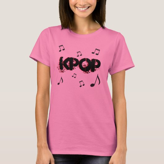 K-Pop kpop Korean Music T-shirt (Voorkant)