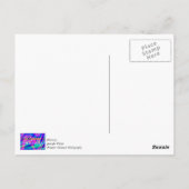 K-Pop Kunst Briefkaart (Achterkant)