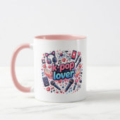 K-Pop liefhebber Mok (Links)