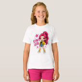 K-pop meisjes T-shirt (Voorkant volledig)