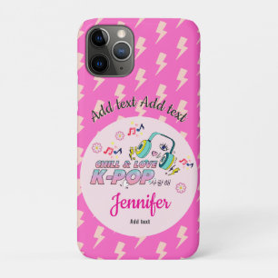 K-Pop Music Star Koreaans Thema Verjaardag Meisje  Case-Mate iPhone Case