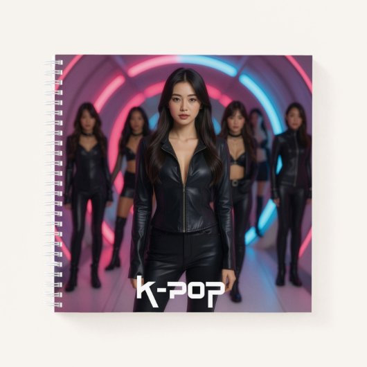 K-POP NOTITIEBOEK (Voorkant)