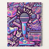 K-pop-Notitieboek Planner (Achterkant)