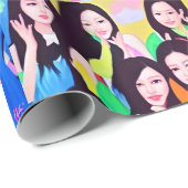 K Pop-omslagpapier Cadeaupapier (Rol Hoek)