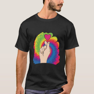 K Pop Oppa Koreaanse Popmuziek Vinger Hij Sarangha T-shirt