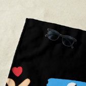 K-Pop, Ramen, Boba en Anime Pop Culture Fan Strandlaken (In situ)