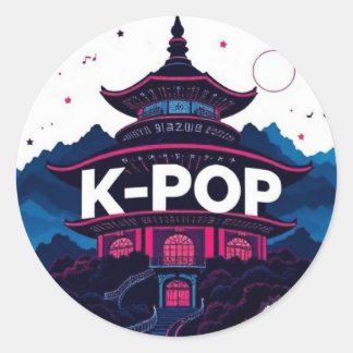 K-POP RONDE STICKER