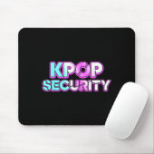K-pop security mama papa kinderen grappige verjaar muismat (Met muis)