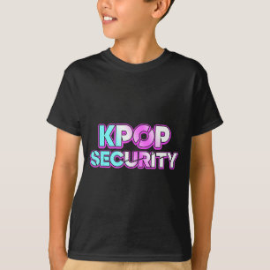 K-pop security mama papa kinderen grappige verjaar t-shirt