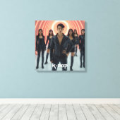 K-POP - SEOUL - AZIË CANVAS AFDRUK (Insitu (Houten vloer))