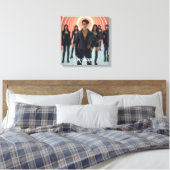 K-POP - SEOUL - AZIË CANVAS AFDRUK (Insitu (Slaapkamer))