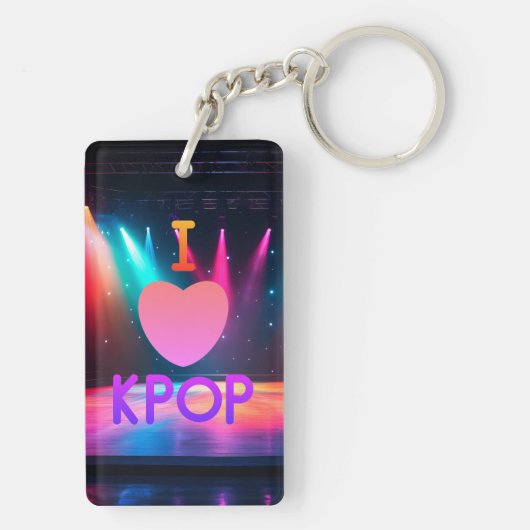 K-pop Sleutelhanger (achterkant)