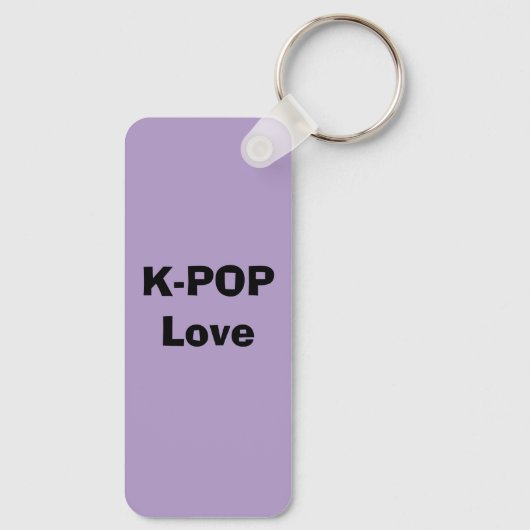 K-POP SLEUTELHANGER (Achterkant)