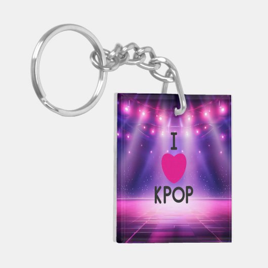 K-pop Sleutelhanger (Voorkant Links)