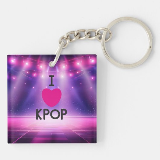 K-pop Sleutelhanger (Achterkant)