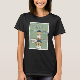 K-Pop STAAA Zwerfhond Binnenste Grappen Fandom T-shirt