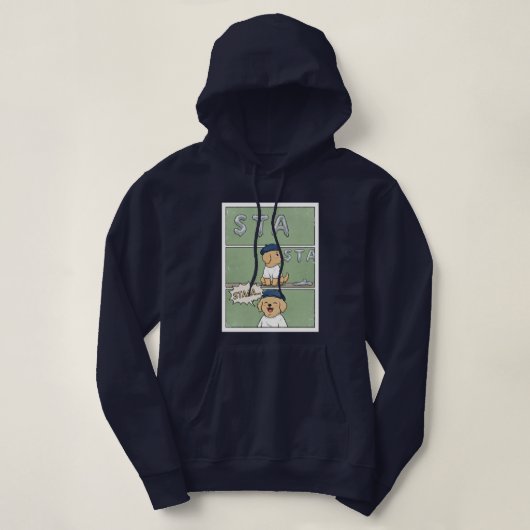 K-Pop STAAA Zwerfhond Fandom Hoodie (Design voorkant)