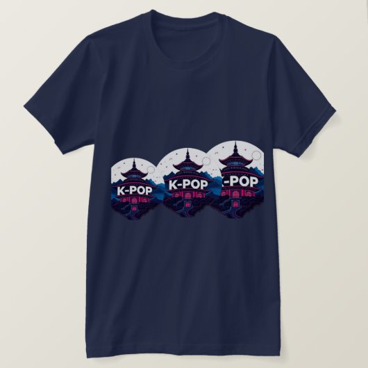 K-POP T-SHIRT (Design voorkant)